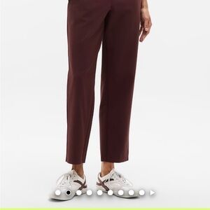 Athleta Endless High Rise Pants in Spiced Cabernet
